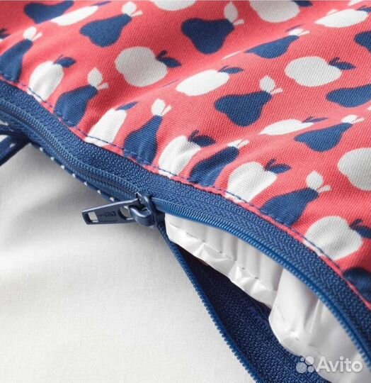 Икея Лангур чехол вкладыш, Antilop чехол синий