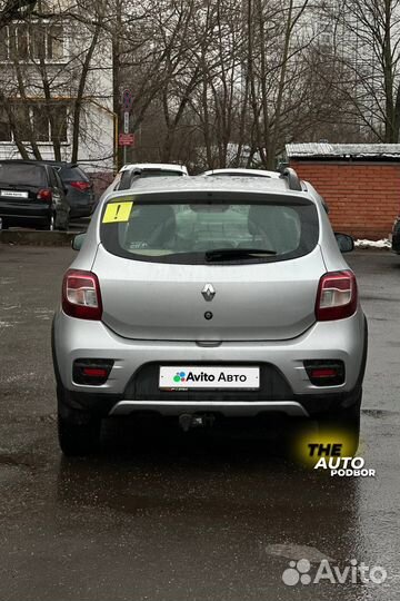 Renault Sandero Stepway 1.6 МТ, 2015, 165 000 км