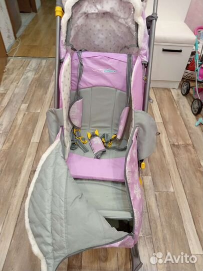 Детские санки коляска