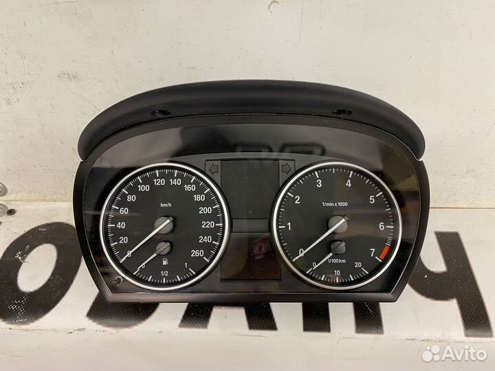 Панель приборов BMW 3-Series E90/E91/E92/E93 2008