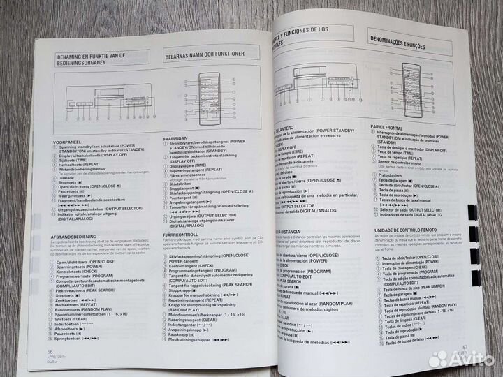 Pioneer PD-S703 Инструкция+гарант.т