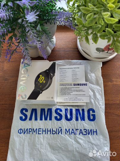 Samsung galaxy watch active 2, лакрица, 44 mm