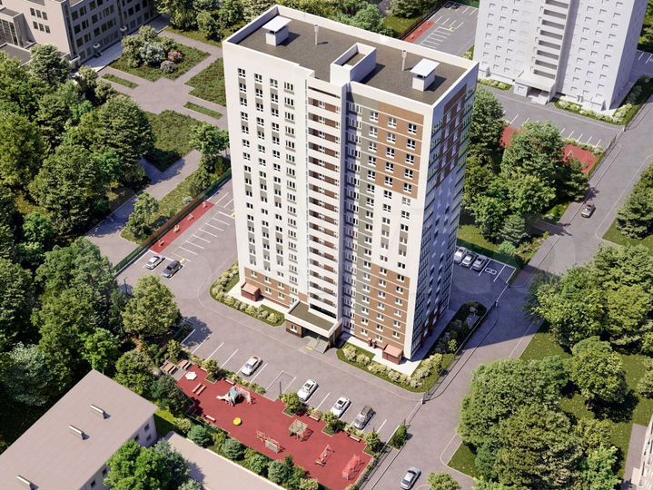2-к. квартира, 60,5 м², 16/18 эт.