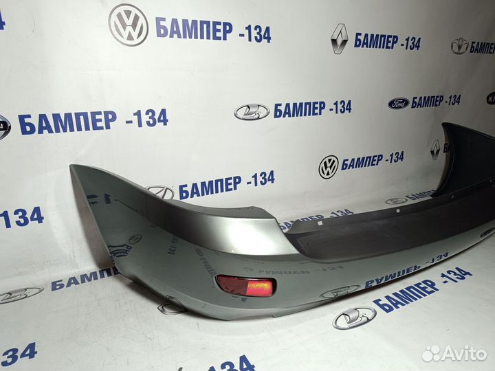 Бампер задний LADA kalina 1 универсал темно серый