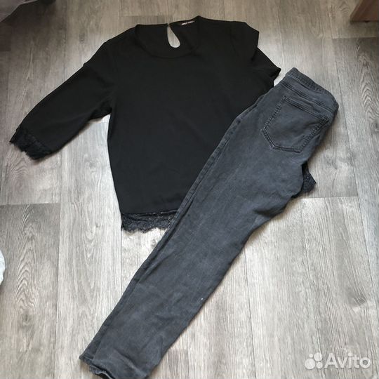 Брендовые вещи на девушку пакетом 46-48