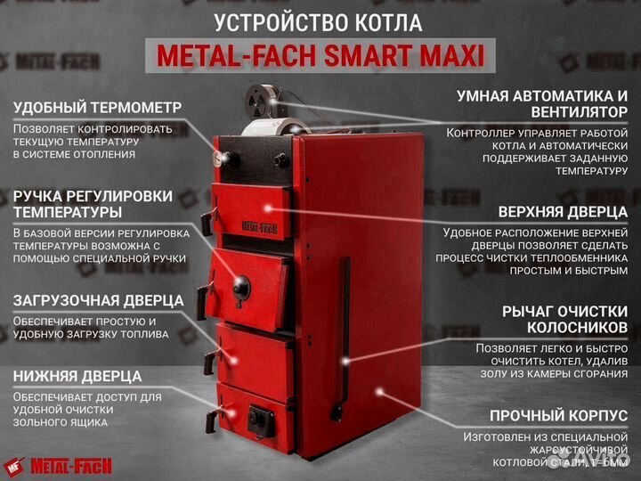 Котел отопления maxi 50квт