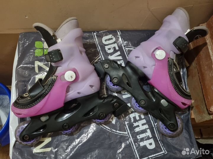 Роликовые коньки детские 25-28 р