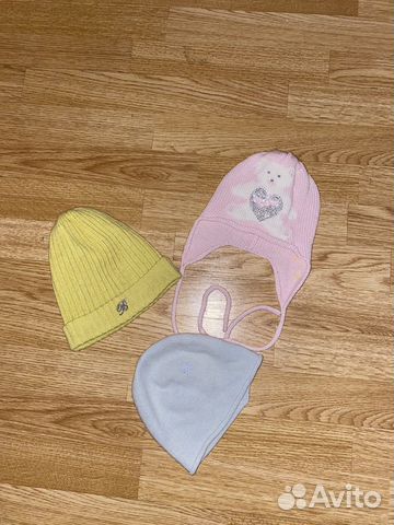 Три шапки Италия до 2 лет Catya и тд