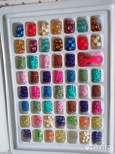 Бусины для рукоделия набор