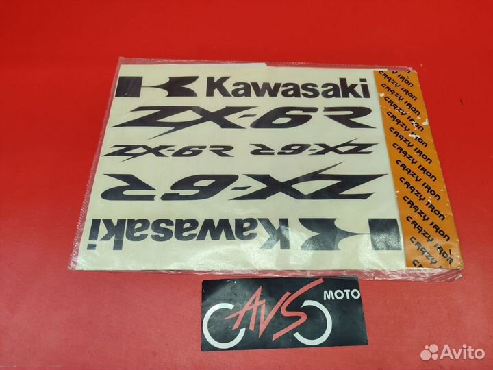 Комплект наклеек Kawasaki Zx6r
