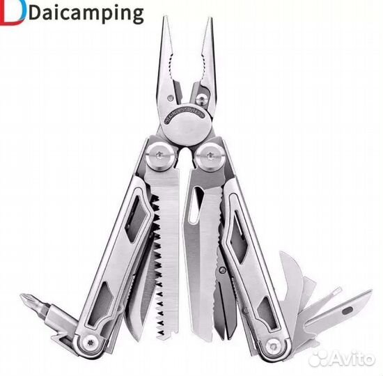 Мультитул daicamping dl1 с битами и лезвиями
