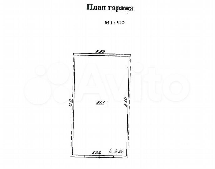 Гараж, > 30 м²