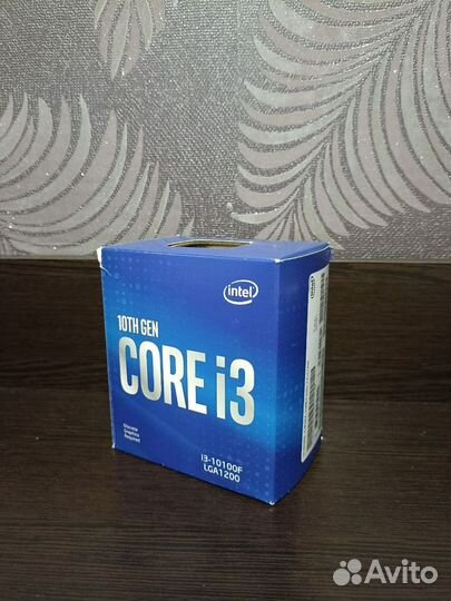 Процессор intel core i3 10100f BOX