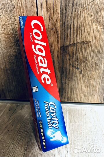 Зубная паста 4 штуки colgate cavity protection США