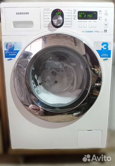 Samsung Ecobubble 8 кг. Идеал. Доставка. Гарантия