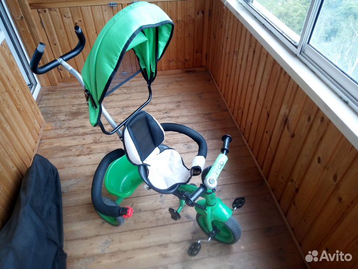 Велосипед коляска детский