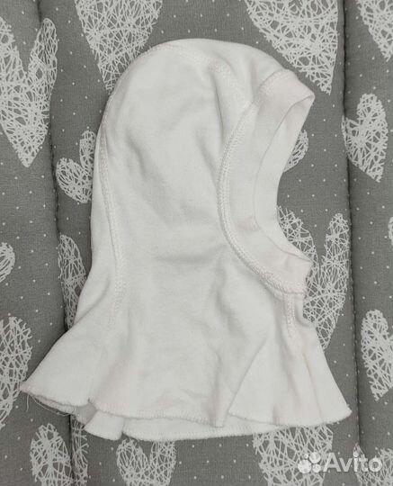 Шапка русбубон(3-6 мес) + little star(40)