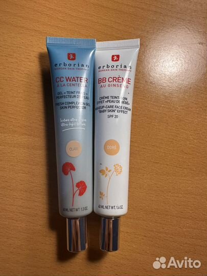 Erborian bb cc creme