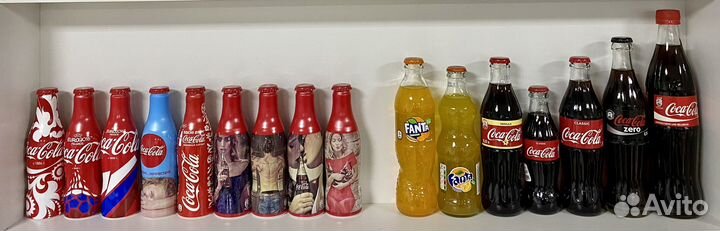 Коллекция coca-cola, pepsi, fanta, sprite