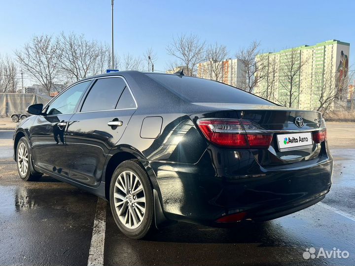 Toyota Camry 2.5 AT, 2017, 80 000 км