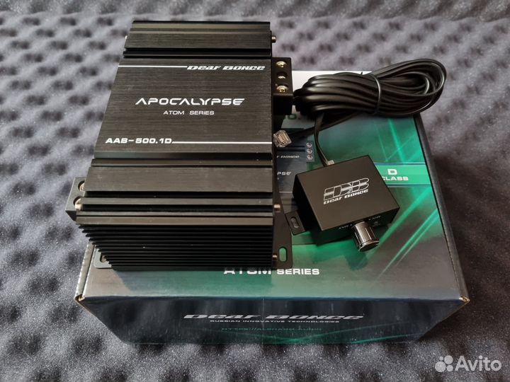 Новый усилитель моноблок Apocalypse AAB500.1D Atom