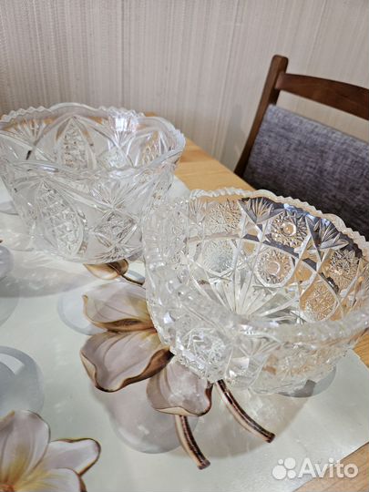 Хрустальная ваза