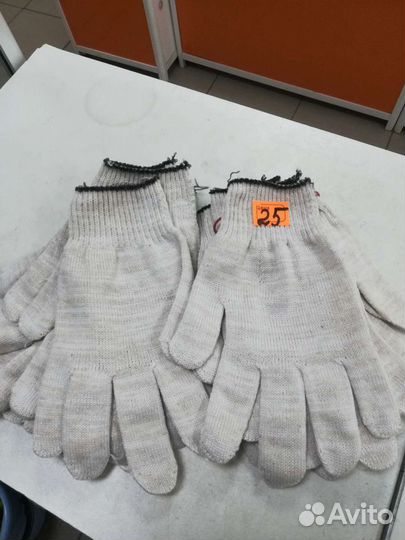 Перчатки рабочие хб,плотные,6- ти ниточные