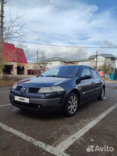 Renault Megane 2.0 AT, 2005, 230 000 км