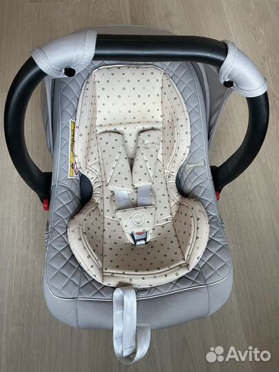 Автолюлька happy baby skyler v2 с вкладышем