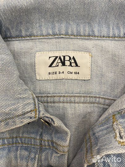 Джинсовка zara 104