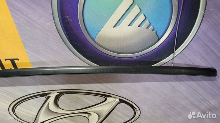 Молдинг на крышу Накладка крыши Renault fluence Ле