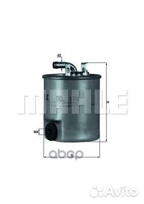 Фильтр топливный KL174 Mahle/Knecht