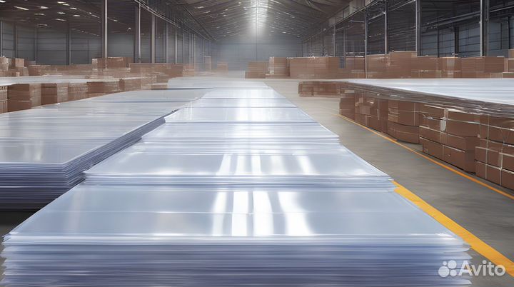 Монолитный поликарбонат 2 мм со склада