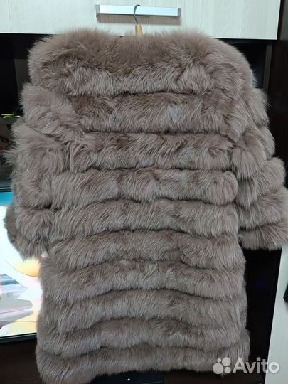 Шуба трансформер из песца 44