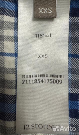 Фланелевая рубашка 12 storeez XXS