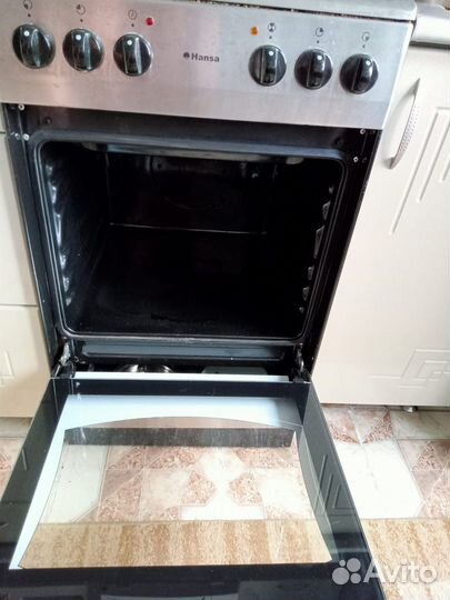 Плита электрическая стеклокерамика hansa