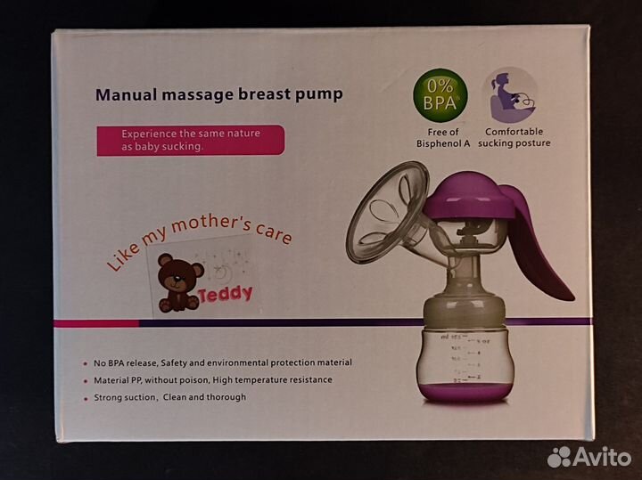 Молокоотсос ручной Teddy