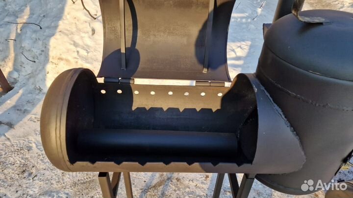 Мангал 2в1, барбекю, печь под казан