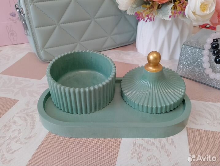 Вазы и декоративные шкатулки из гипса на подарок