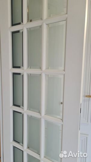 Двери межкомнатные Английские со стеклом