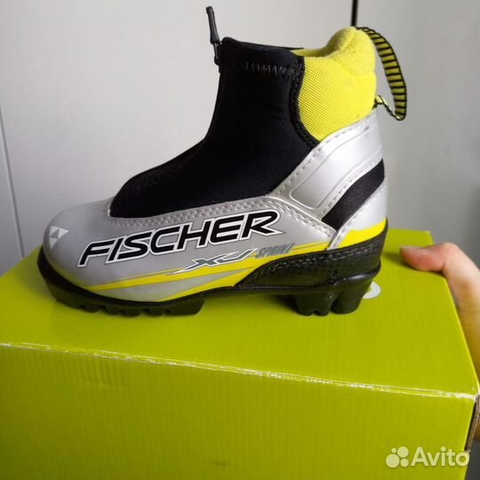 Лыжные ботинки детские fisher 29