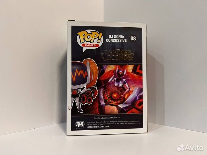 Фигурка Funko Pop DJ Sona: Concussive