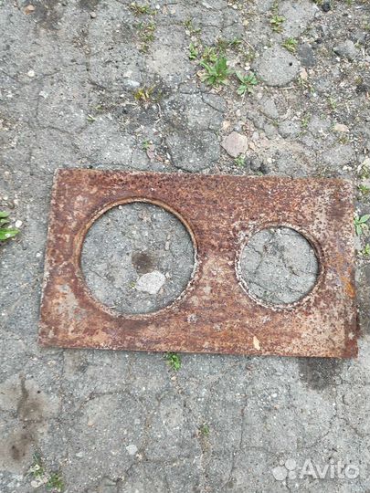 Плита чугунная для печи бу