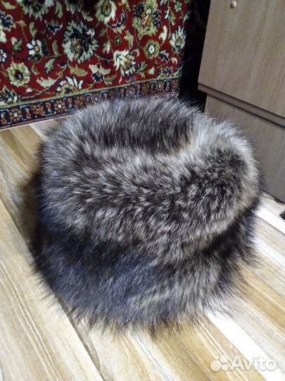 Шапка меховая из чернобурки