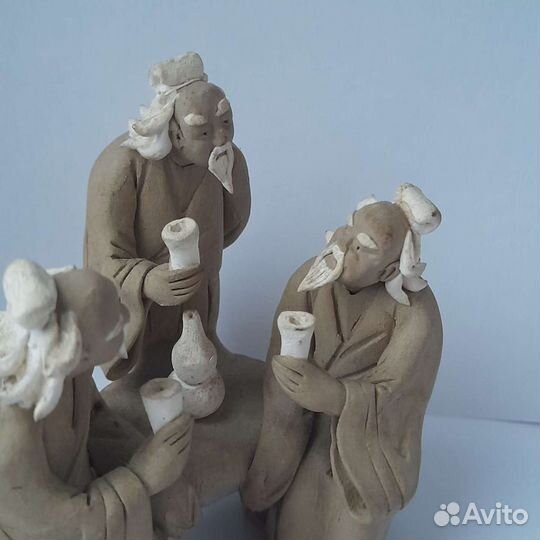 Старинная статуэтка Китай китайцы