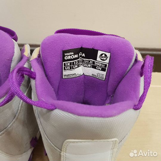 Детские сноубордические ботинки Burton 32