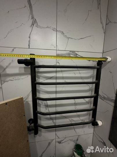 Полотенцесушитель водяной черный