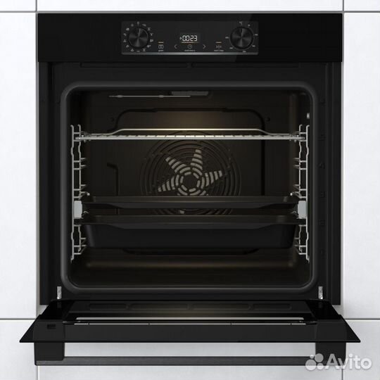 Встраиваемый электрический духовой шкаф gorenje bos6737e13bg black