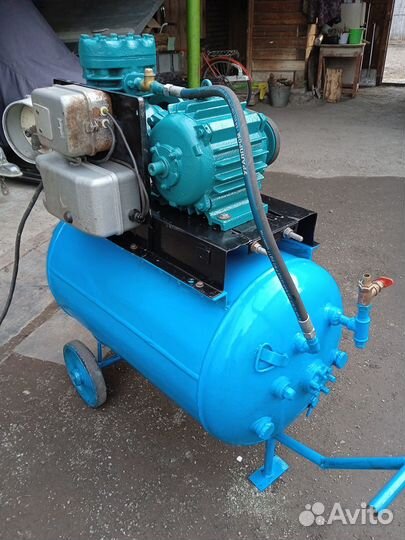 Компрессор воздушный поршневой бу