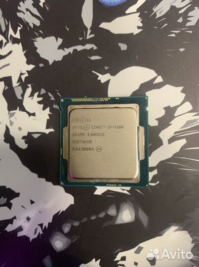 Процессор intel core i3 4160